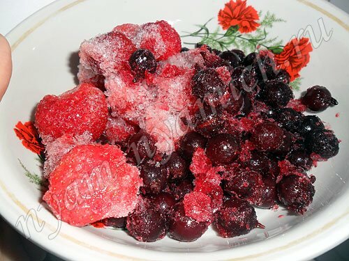Кисель из замороженных ягод и фруктов
